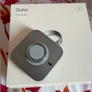 Oura ring 4 sliver size 7